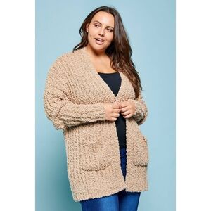 Nancy Popcorn Knit Sweater